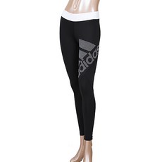 adidas 愛迪達 標誌印花內搭褲