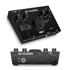 M-Audio Air192x4 USB 오디오 인터페이스 스튜디오 품질 녹음용 XLR 및 라인 입력과 녹음 소프트웨어, Interface only, Interface only