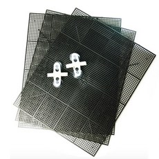 칸막이 루바망 세트- (어항칸막이 자작부화통), 블랙, 1세트