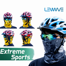 돈쭈모니 런웨이브 정품 멀티스카프세트 등산 캠핑 바이크 두건마스크, 1세트, 6종