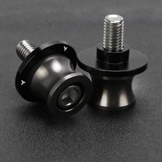 스윙 암 스풀 후면 스탠드 나사 슬라이더 오토바이, 1개, 5. gray M6