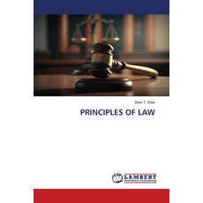 (영문도서) Principles of Law Paperback, LAP Lambert Academic Publis..., English, 9786208415297