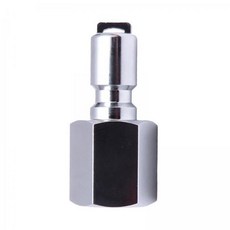 스쿠버 다이빙 레귤레이터 어댑터 2개 8/3-24 암 퀵 디스커넥트 1단계, 구리, 은빛