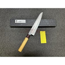 工具家達人 堺孝行 日本製 牛刀 33層鎚目紋大馬士革 主廚刀 料理刀 櫸木握把, 1個, 原產利度, Silver