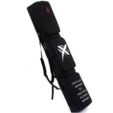 스노우보드휠백 멀티 긱백 보관용 여행 무소음 배낭, 1개, 노란색 150x36