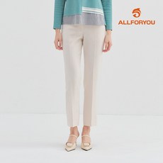 [올포유] [모델착장] 여성 뒷밴드 솔리드일자 팬츠 ALPTM1231-102