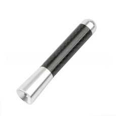 자동차 카본 파이버 루프 안테나 라디오 금속 수신 외부 장식용, 5. Silver-8cm