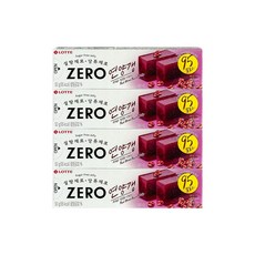 롯데제로 연양갱, 50g, 4개