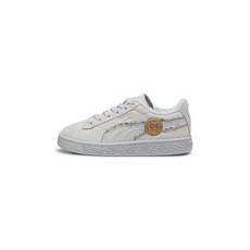 매장정품 푸마 PUMA KIDS X ONE PIECE 스웨이드 3 PS - 페더 그레이:플래티늄 그레이 396721-01 225619