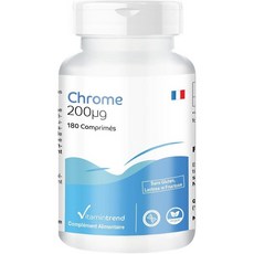 프랑스 비타민트렌드 Vitamin trend Chrome 크롬 피콜리네이트 200mcg, 5개, 180정