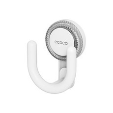ECOCO U型吸盤掛架, 白色／U型吸盤 拖鞋架, 1個