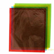 대목 셀로판지 5색상 50개 미술재료