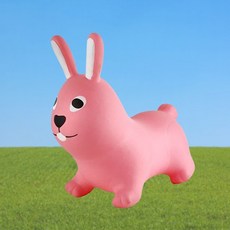 전신발달 점핑놀이 토끼모양 통통 핑크 점핑버니 안전콩콩 운동신경up, 1개