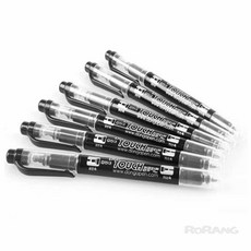 로랑마켓 원터치 컴퓨터용 싸인펜 12개세트 컴퓨터싸인펜 학교사무용품 컴싸