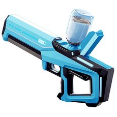 小牧馬 電動連發自動吸水水槍, 藍色, 1個