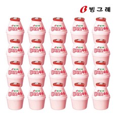빙그레 단지우유, 240ml, 20개