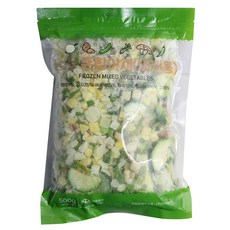 삼둥이수산 냉동 혼합 야채 6종 찌개용, 500g, 1개