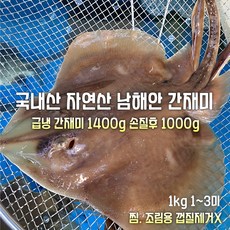 [산지직송] 국내산 남해안 새벽조업 깨끗하게 손질후급냉 1.4kg 기본손질 1kg(찜용). 깨끗하게 손질후급냉 2kg 기본손질후 껍질제거 1kg(회무침용), 1박스, 기본손질 1.4kg 깨끗하게 손질후 급냉 1kg(찜용)