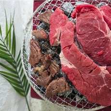 리빙플래너 천연 맥반석 석쇠 캠핑 그릴 바베큐 미니 불판, 1개