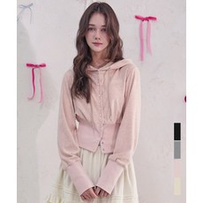 [비바셔스] Serena Snap Hoody Zip-up_4Colors