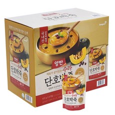 동원 양반 국산 단호박사용 수라 단호박죽 파우치 420g x6개, 1세트