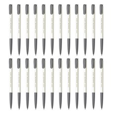 동아연필 동아 스피디볼 볼펜 (24자루), 0.38mm 블랙