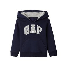 GAP Baby Boy Playtime Favorites 로고 풀 지퍼 후드 스웨트셔츠 B85 차콜 Hthr 그레이108532