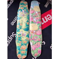 dgg 花園小鎮 全聚氨酯包邊 全新板面 滑板, 如圖所示, 1個