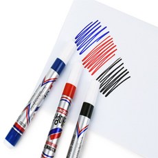 웅스토어 유성매직 번짐적은유성펜, 흑색