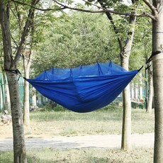 그물 블루 해먹 1인용 침대 41970PC 1(ea)