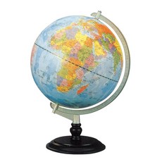 萬事捷 Fucashun 12吋地球儀 (木座) MS-112AW，清晰地圖，木質底座，精美裝飾