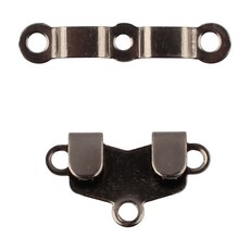 바지후크 마이깡 1단 2단 바지걸고리 3쌍 아이, 4개, A이단깡(흑니켈3쌍)