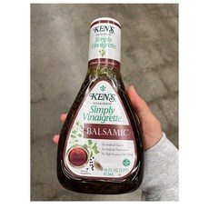 Ken's Steak House Simply Vinaigrette Balsamic 켄즈스테이크하우스 심플리 비네그레트 발사믹 16oz(473ml) 4팩, 473ml