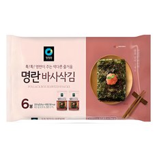 청정원 명란맛 바사삭김, 22.8g, 1개