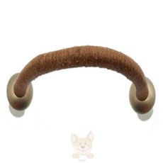 요비월드 가죽끈 고리 손잡이 가구 가죽가방끈 가방끈부자재 서랍장손잡이, 2구손잡이/가죽끈/132mm/소(신형)