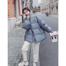 웰론 하이넥 숏 패딩점퍼