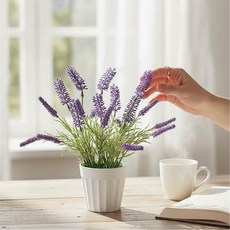 法式浪漫田園仿真薰衣草盆栽, 法式浪漫田園薰衣草, 1個