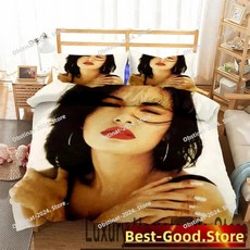 인쇄 셀레나 침구 이불 커버 침대 베개 킹 퀸 트윈 사이즈 성인, 4. 8