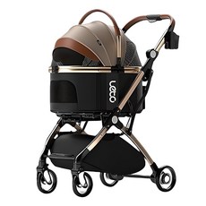 레토 프리미엄 강아지 유모차, 혼합색상, 1개