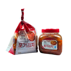 종가 포기김치 1.6kg + 총각김치 1.1kg (국내산재료)