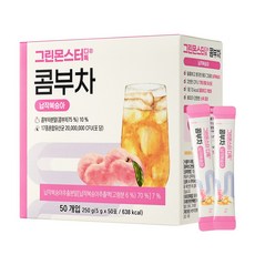 그린몬스터 디톡 콤부차 납작복숭아, 50개입, 1개