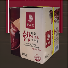 청정원 순창 태양초 진고추장 14kg, 1개
