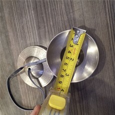 尼泊爾手工碰鈴 瑜伽音療藏鈴 純銅雙磬法會用品, 1個, 精品大號碰鈴八吉祥直徑8.2cm