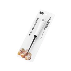 日本製 白色柄 章魚燒專用叉 1入/2入, 白柄章魚燒叉 1入, 1個