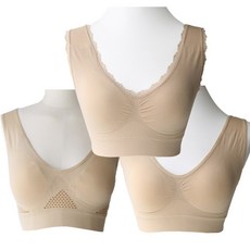 mormanG 舒適的大尺寸胸罩涼爽的Simry網藍色Brager Bragger Braette Home Sports 3套裝