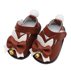 台灣新貨 20CM娃鞋明星公仔系帶小皮鞋 20CM棉花娃娃玩偶玩具鞋子5CM小鞋子