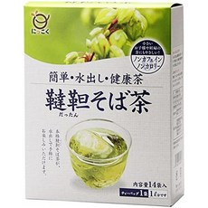 일본 곡물 가루 냉침 메밀차 12g x 14티백 x 2팩, 2개, 14개입