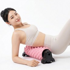 마사지볼 폼롤러 EVA 홈트 스트레칭 Axivo, 1개, 벚꽃핑크