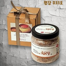 순창 명장이 만든설 명절 선물세트 명장 033호 거래처 직원 선물 명장의 장독대명장 033호 설 선물 포장 기획상품 재래 청국장 1kg, 1개
