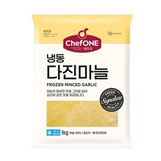 바이오마켓_직수입 냉동 다진마늘 1kg, 3개